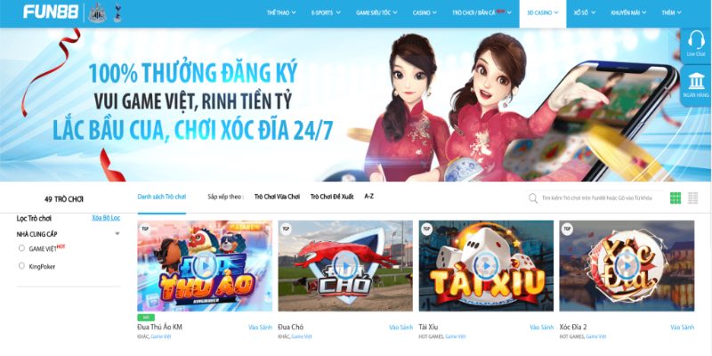 Fun88 phá vỡ mọi bức tường thách thức